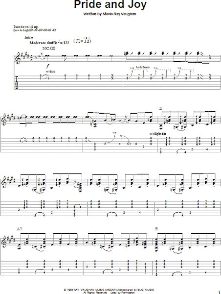 open zoom image for Pride And Joy - Guitar Tab Play-Along, New, Main