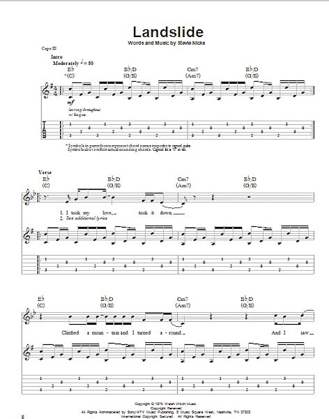 open zoom image for Landslide - Guitar Tab Play-Along, New, Main