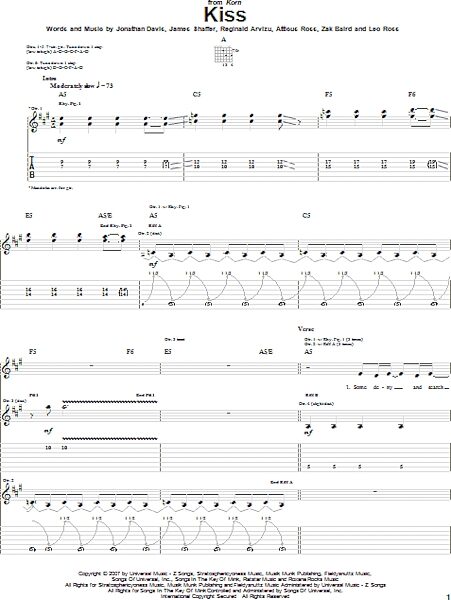 open zoom image for Kiss - Guitar TAB, New, Main