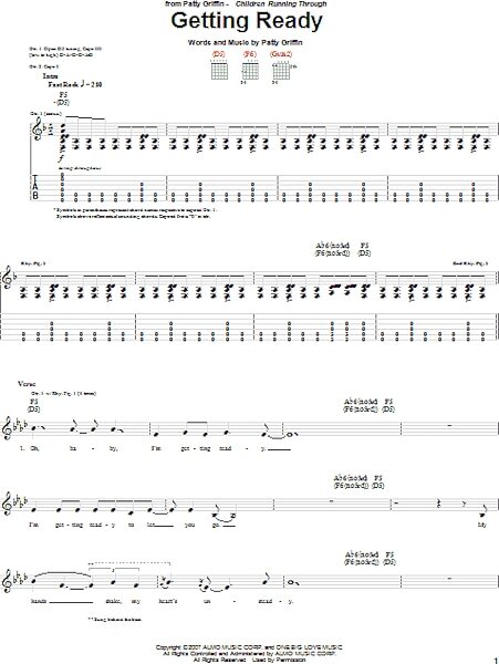 open zoom image for Getting Ready - Guitar TAB, New, Main