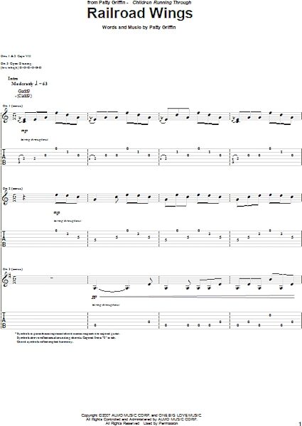 open zoom image for Railroad Wings - Guitar TAB, New, Main