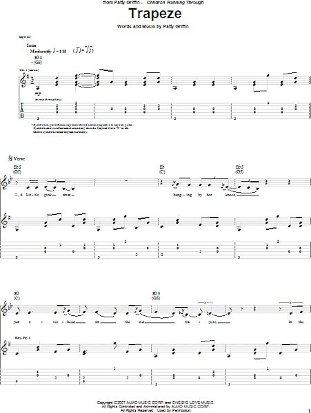 open zoom image for Trapeze - Guitar TAB, New, Main