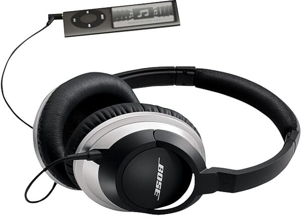 open zoom image for Bose AE2 Around Ear Audio Headphones, In Use Example