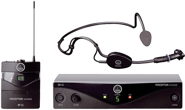 open zoom image for AKG WMS 45 Perception Wireless Sports Headset System, Main