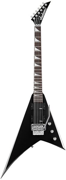 open zoom image for Jackson JS32 Rhoads Electric Guitar with Floyd Rose (and Gig Bag), Black
