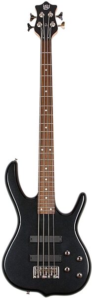 open zoom image for Ken Smith Design Burner Standard Electric Bass, Metallic Black