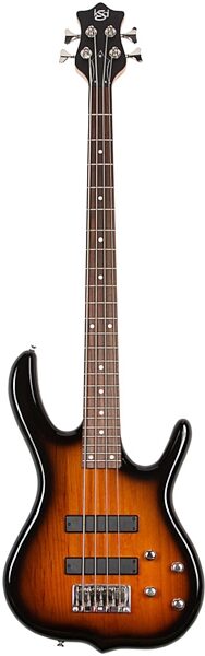open zoom image for Ken Smith Design Burner Standard Electric Bass, Vintage Sunburst