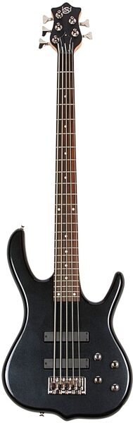 open zoom image for Ken Smith Design Burner Standard 5-String Electric Bass, Metallic Black