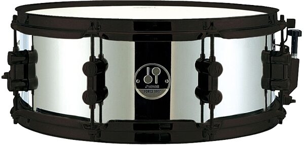 open zoom image for Sonor Sideman Steel Snare Drum, Black