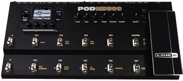 open zoom image for Line 6 POD HD500 Amp Modeling Multi-Effects Pedalboard, Main