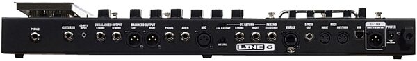 open zoom image for Line 6 POD HD500 Amp Modeling Multi-Effects Pedalboard, Rear