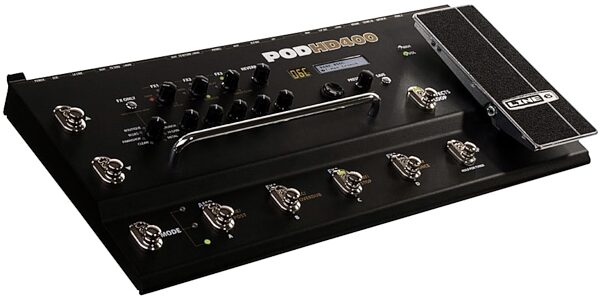 open zoom image for Line 6 POD HD400 Amp Modeling Multi-Effects Pedalboard, Angle