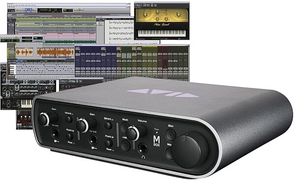 open zoom image for Avid Mbox USB Audio Interface (with Pro Tools), Main