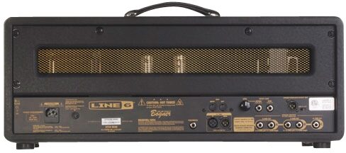 open zoom image for Line 6 DT50H Guitar Amplifier Head (50 Watts), Rear