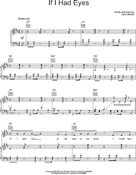 open zoom image for If I Had Eyes - Piano/Vocal/Guitar, New, Main