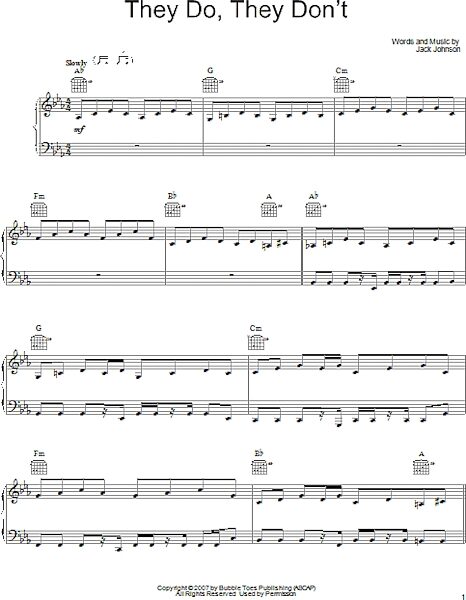 open zoom image for They Do, They Don't - Piano/Vocal/Guitar, New, Main
