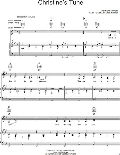 open zoom image for Christine's Tune - Piano/Vocal/Guitar, New, Main