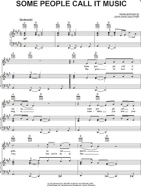 open zoom image for Some People Call It Music - Piano/Vocal/Guitar, New, Main