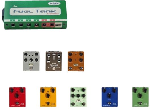 open zoom image for T-Rex Fuel Tank Chameleon Universal Power Supply, Setup Example 2