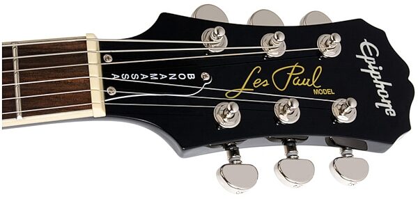 open zoom image for Epiphone Joe Bonamassa Limited Edition Les Paul Electric Guitar (with Case), Headstock