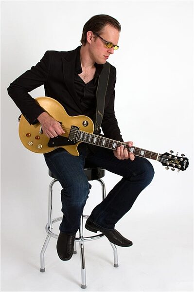 open zoom image for Epiphone Joe Bonamassa Limited Edition Les Paul Electric Guitar (with Case), Joe Bonamassa Bluesin Around
