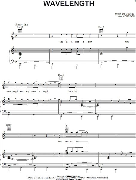 open zoom image for Wavelength - Piano/Vocal/Guitar, New, Main