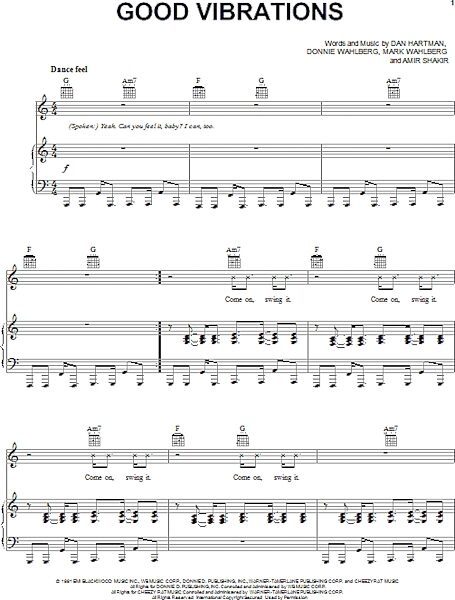 open zoom image for Good Vibrations - Piano/Vocal/Guitar, New, Main