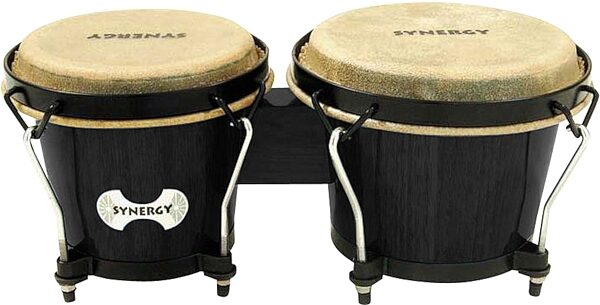 open zoom image for Toca Synergy Bongo Set, Transparent Black, 6 and 6 3/4 inch, Transparent Black