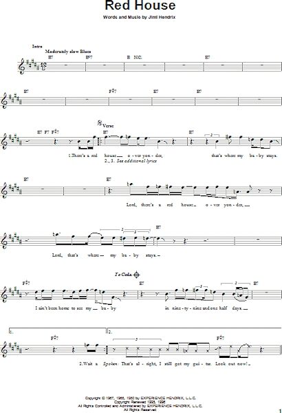 open zoom image for Red House - Easy Guitar, New, Main