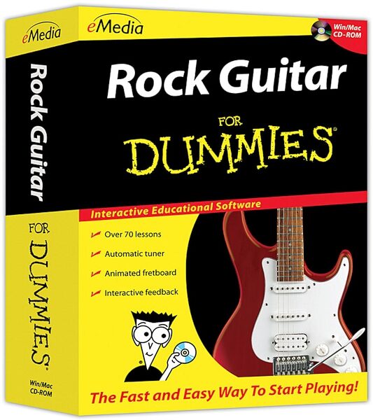 open zoom image for eMedia Rock Guitar for Dummies, Main
