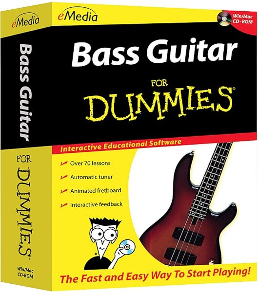open zoom image for eMedia Bass for Dummies, Main