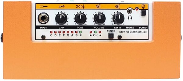 open zoom image for Orange CR6S Micro Crush PiX Mini Guitar Combo Amplifier (6 Watts, 2x4"), Top
