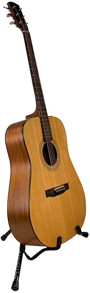 open zoom image for Ultimate Support GS-55 A-Frame Guitar Stand, In Use 2