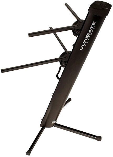 open zoom image for Ultimate Support AX-48 PRO APEX Keyboard Stand, Black, Side