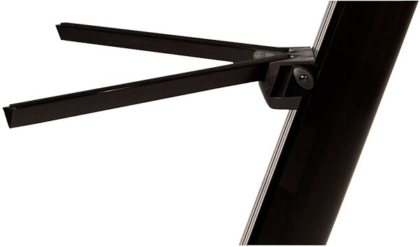 open zoom image for Ultimate Support AX-48 PRO APEX Keyboard Stand, Black, Closeup 1
