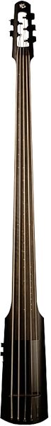 open zoom image for NS Design NXT5 5-String Upright Electric Double Bass (with Gig Bag), Black Satin - Front