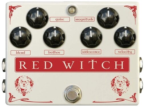 open zoom image for Red Witch Medusa Chorus and Tremolo Pedal, Main