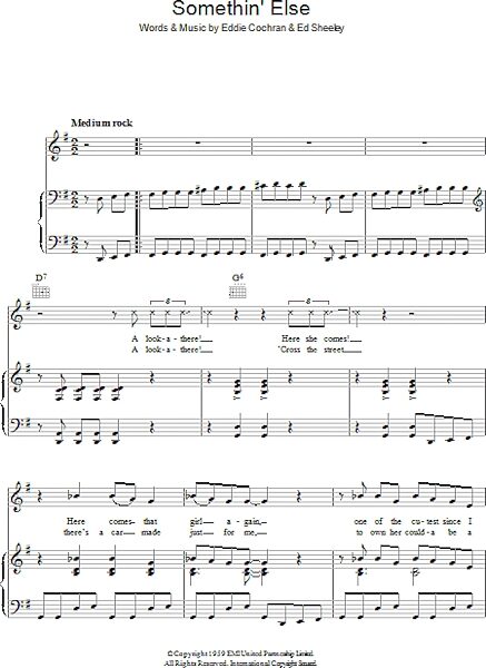 open zoom image for Somethin' Else - Piano/Vocal/Guitar, New, Main