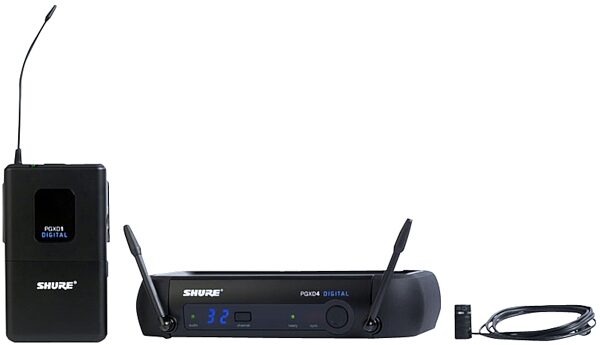 open zoom image for Shure PGXD14/85 Digital Lavalier Wireless Microphone System with WL85, Main