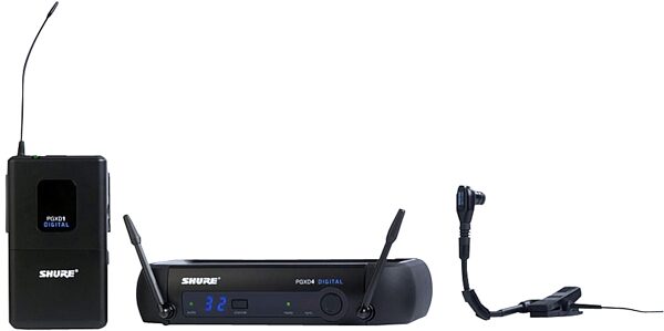 open zoom image for Shure PGX Digital Instrument Wireless Microphone System with Beta 98H, Main