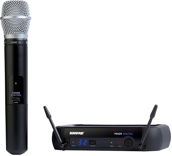open zoom image for Shure PGX Digital Handheld Wireless Microphone System with SM86, Main