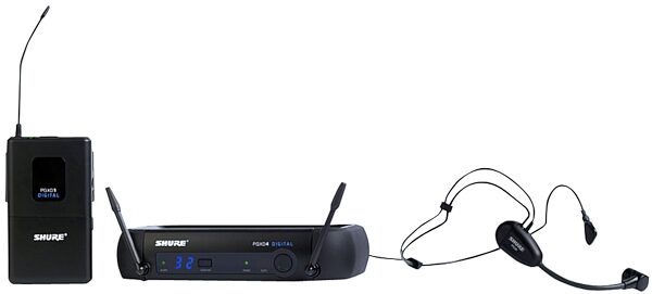 open zoom image for Shure PGX Digital Headset Wireless Microphone System with PG30, Main