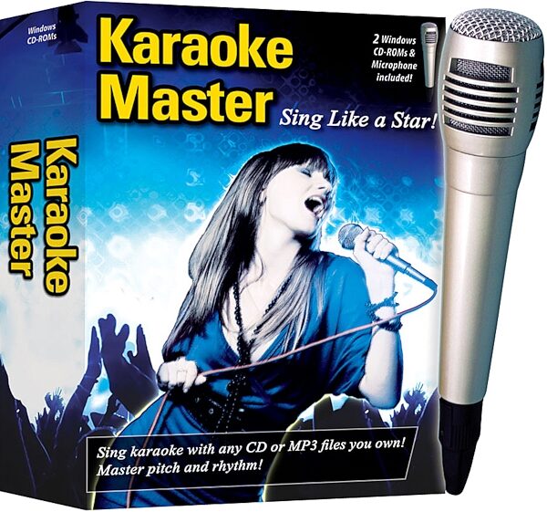 open zoom image for eMedia Karaoke Master Software and Microphone, Main