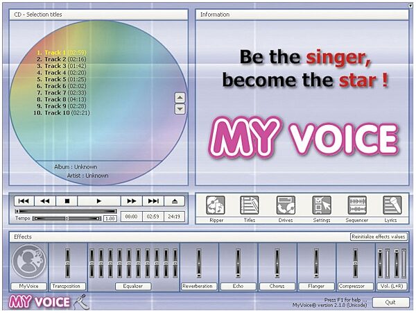 open zoom image for eMedia Karaoke Master Software and Microphone, Screenshot 1
