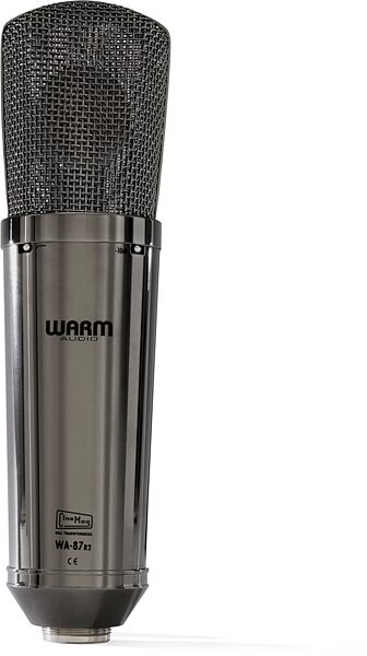 open zoom image for Warm Audio WA-87 R2 TS Titanium Condenser Microphones Stereo Pair, Pair, Rear detail Back