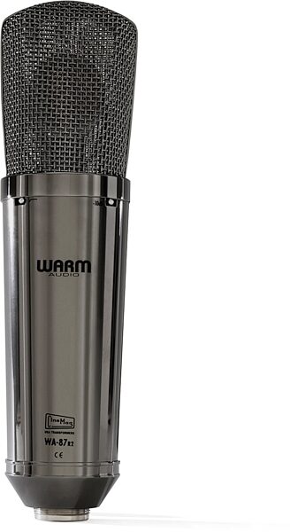 open zoom image for Warm Audio WA-87 R2 TS Titanium Condenser Microphones Stereo Pair, Pair, Action Position Back
