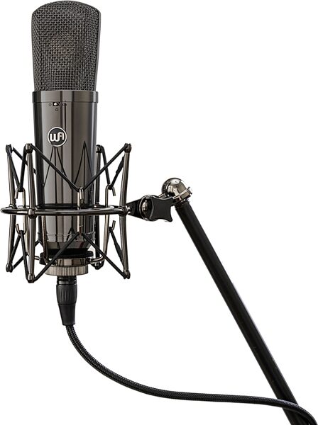 open zoom image for Warm Audio WA-87 R2 TS Titanium Condenser Microphones Stereo Pair, Pair, Action Position Back