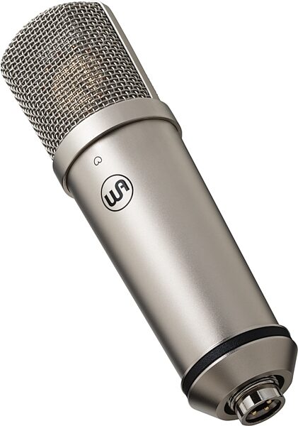 open zoom image for Warm Audio WA-87jr SE Large-Diaphragm Condenser Microphone, Nickel, Action Position Back
