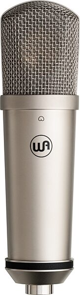 open zoom image for Warm Audio WA-87jr SE Large-Diaphragm Condenser Microphone, Nickel, Action Position Back