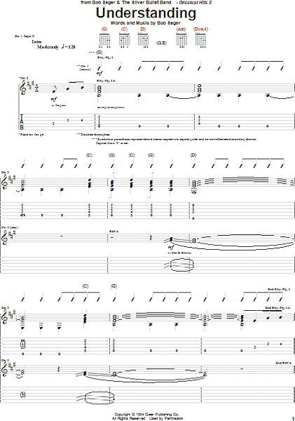 open zoom image for Understanding - Guitar TAB, New, Main